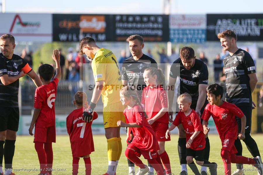 sport, action, Stadion am Schönbusch, SVA, SV Viktoria Aschaffenburg, Regionalliga Bayern, Fussball, FVI, FV Illertissen, BFV, Aschaffenburg, 33. Spieltag, 09.05.2025 - Bild-ID: 2486747