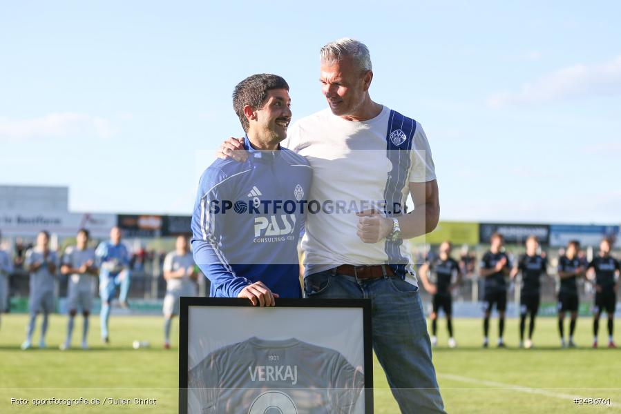 sport, action, Stadion am Schönbusch, SVA, SV Viktoria Aschaffenburg, Regionalliga Bayern, Fussball, FVI, FV Illertissen, BFV, Aschaffenburg, 33. Spieltag, 09.05.2025 - Bild-ID: 2486761