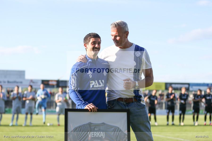sport, action, Stadion am Schönbusch, SVA, SV Viktoria Aschaffenburg, Regionalliga Bayern, Fussball, FVI, FV Illertissen, BFV, Aschaffenburg, 33. Spieltag, 09.05.2025 - Bild-ID: 2486763