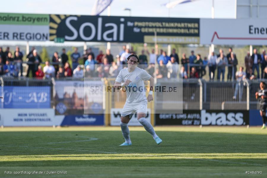 sport, action, Stadion am Schönbusch, SVA, SV Viktoria Aschaffenburg, Regionalliga Bayern, Fussball, FVI, FV Illertissen, BFV, Aschaffenburg, 33. Spieltag, 09.05.2025 - Bild-ID: 2486790