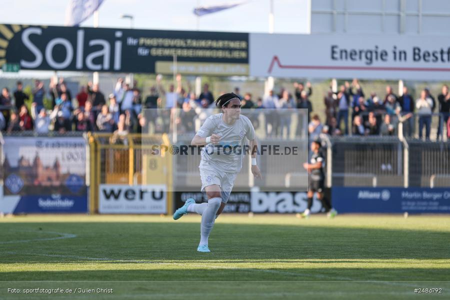 sport, action, Stadion am Schönbusch, SVA, SV Viktoria Aschaffenburg, Regionalliga Bayern, Fussball, FVI, FV Illertissen, BFV, Aschaffenburg, 33. Spieltag, 09.05.2025 - Bild-ID: 2486792
