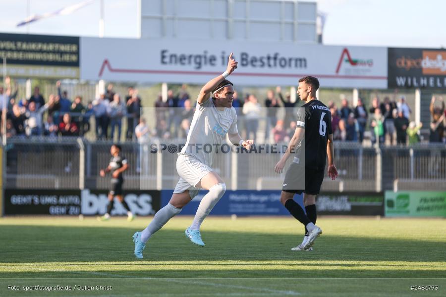 sport, action, Stadion am Schönbusch, SVA, SV Viktoria Aschaffenburg, Regionalliga Bayern, Fussball, FVI, FV Illertissen, BFV, Aschaffenburg, 33. Spieltag, 09.05.2025 - Bild-ID: 2486793