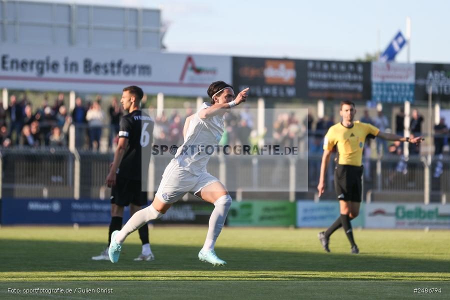 sport, action, Stadion am Schönbusch, SVA, SV Viktoria Aschaffenburg, Regionalliga Bayern, Fussball, FVI, FV Illertissen, BFV, Aschaffenburg, 33. Spieltag, 09.05.2025 - Bild-ID: 2486794