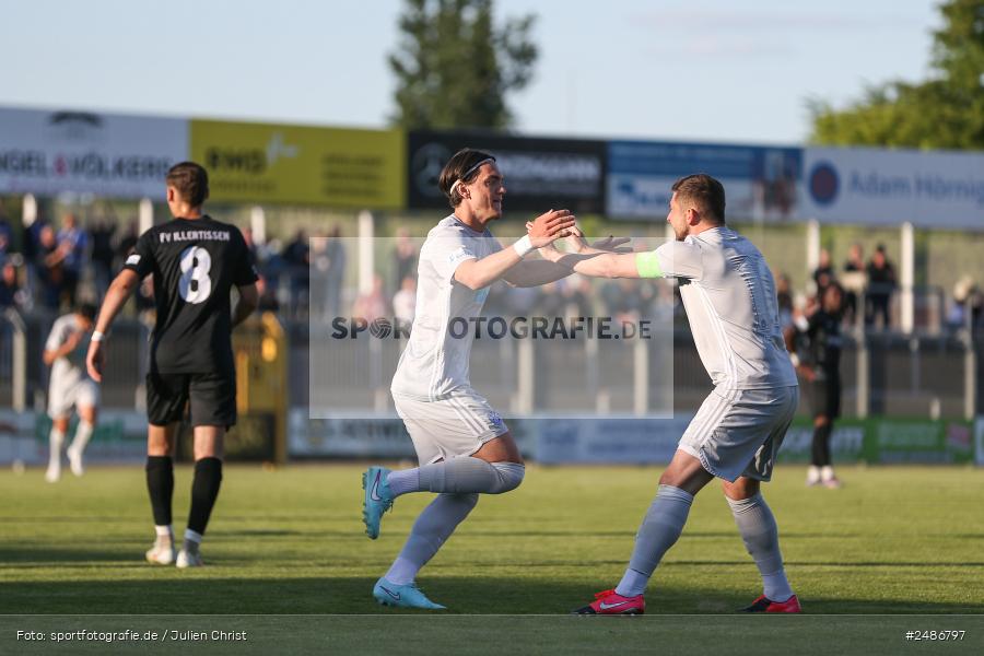 sport, action, Stadion am Schönbusch, SVA, SV Viktoria Aschaffenburg, Regionalliga Bayern, Fussball, FVI, FV Illertissen, BFV, Aschaffenburg, 33. Spieltag, 09.05.2025 - Bild-ID: 2486797