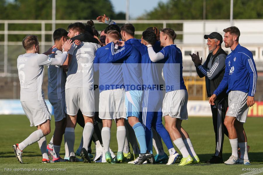 sport, action, Stadion am Schönbusch, SVA, SV Viktoria Aschaffenburg, Regionalliga Bayern, Fussball, FVI, FV Illertissen, BFV, Aschaffenburg, 33. Spieltag, 09.05.2025 - Bild-ID: 2486801