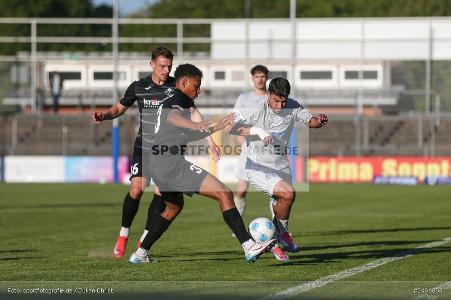 sport, action, Stadion am Schönbusch, SVA, SV Viktoria Aschaffenburg, Regionalliga Bayern, Fussball, FVI, FV Illertissen, BFV, Aschaffenburg, 33. Spieltag, 09.05.2025 - Bild-ID: 2486804