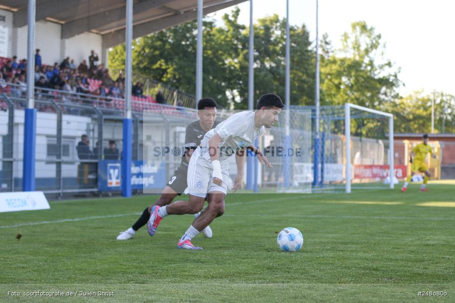 sport, action, Stadion am Schönbusch, SVA, SV Viktoria Aschaffenburg, Regionalliga Bayern, Fussball, FVI, FV Illertissen, BFV, Aschaffenburg, 33. Spieltag, 09.05.2025 - Bild-ID: 2486806