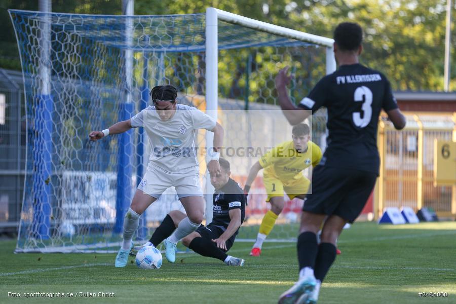 sport, action, Stadion am Schönbusch, SVA, SV Viktoria Aschaffenburg, Regionalliga Bayern, Fussball, FVI, FV Illertissen, BFV, Aschaffenburg, 33. Spieltag, 09.05.2025 - Bild-ID: 2486808