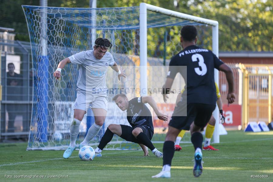 sport, action, Stadion am Schönbusch, SVA, SV Viktoria Aschaffenburg, Regionalliga Bayern, Fussball, FVI, FV Illertissen, BFV, Aschaffenburg, 33. Spieltag, 09.05.2025 - Bild-ID: 2486809
