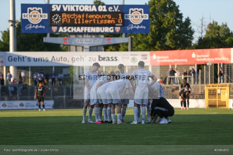sport, action, Stadion am Schönbusch, SVA, SV Viktoria Aschaffenburg, Regionalliga Bayern, Fussball, FVI, FV Illertissen, BFV, Aschaffenburg, 33. Spieltag, 09.05.2025 - Bild-ID: 2486813