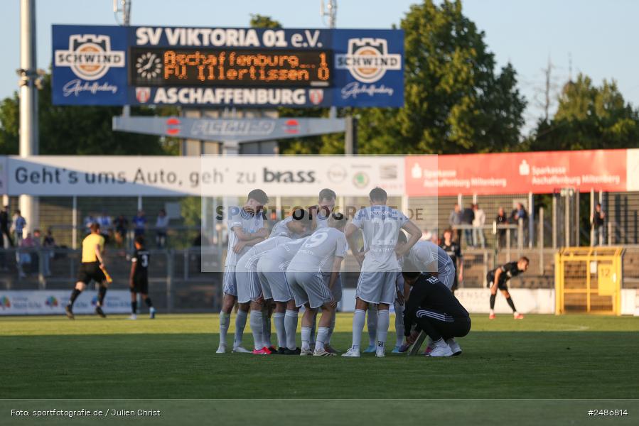 sport, action, Stadion am Schönbusch, SVA, SV Viktoria Aschaffenburg, Regionalliga Bayern, Fussball, FVI, FV Illertissen, BFV, Aschaffenburg, 33. Spieltag, 09.05.2025 - Bild-ID: 2486814