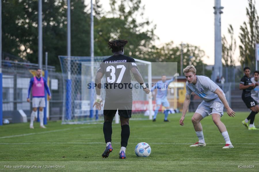 sport, action, Stadion am Schönbusch, SVA, SV Viktoria Aschaffenburg, Regionalliga Bayern, Fussball, FVI, FV Illertissen, BFV, Aschaffenburg, 33. Spieltag, 09.05.2025 - Bild-ID: 2486829
