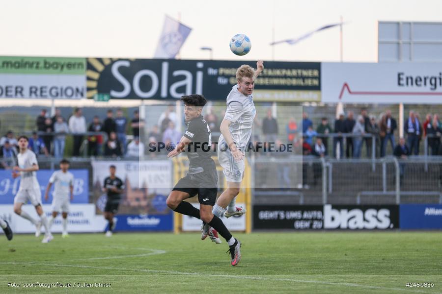 sport, action, Stadion am Schönbusch, SVA, SV Viktoria Aschaffenburg, Regionalliga Bayern, Fussball, FVI, FV Illertissen, BFV, Aschaffenburg, 33. Spieltag, 09.05.2025 - Bild-ID: 2486836