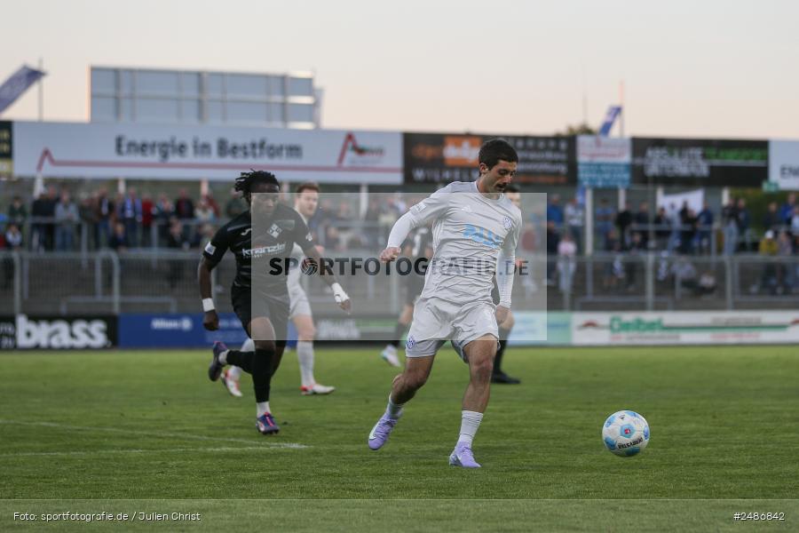 sport, action, Stadion am Schönbusch, SVA, SV Viktoria Aschaffenburg, Regionalliga Bayern, Fussball, FVI, FV Illertissen, BFV, Aschaffenburg, 33. Spieltag, 09.05.2025 - Bild-ID: 2486842