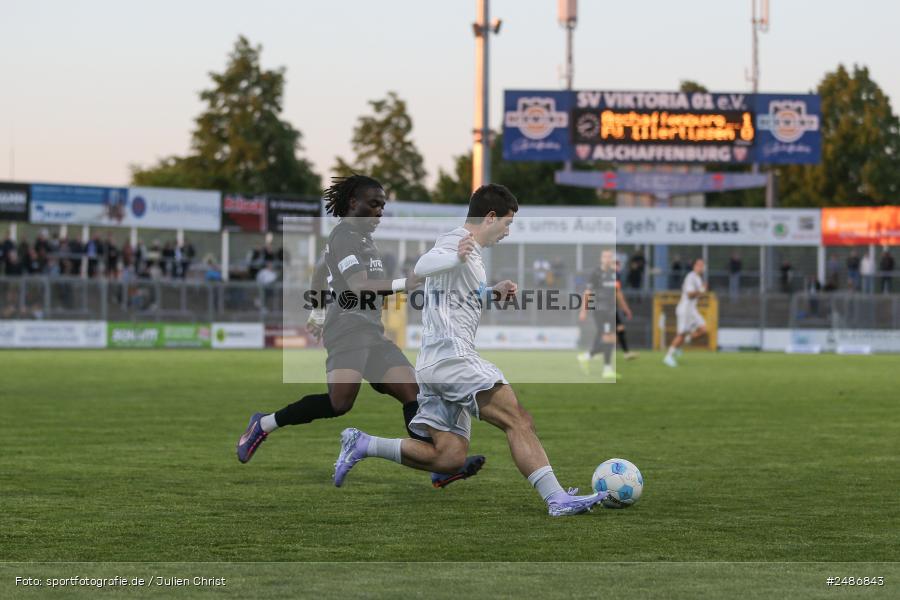 sport, action, Stadion am Schönbusch, SVA, SV Viktoria Aschaffenburg, Regionalliga Bayern, Fussball, FVI, FV Illertissen, BFV, Aschaffenburg, 33. Spieltag, 09.05.2025 - Bild-ID: 2486843
