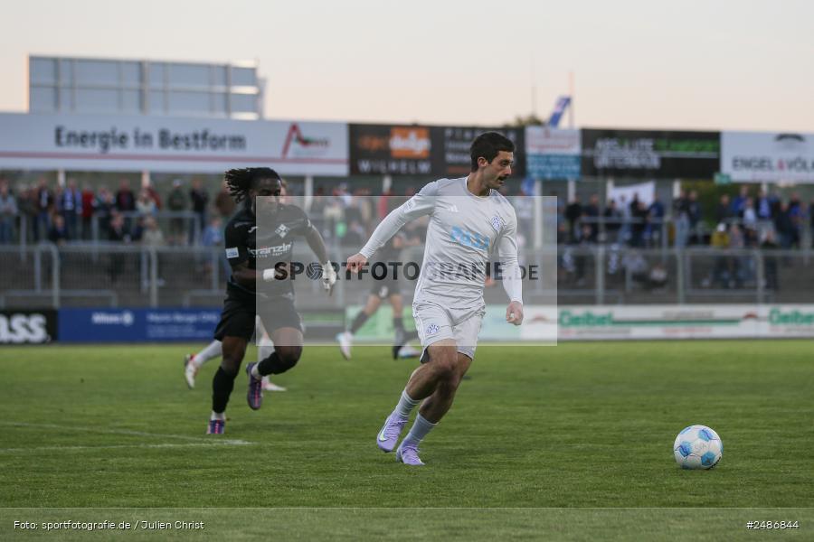 sport, action, Stadion am Schönbusch, SVA, SV Viktoria Aschaffenburg, Regionalliga Bayern, Fussball, FVI, FV Illertissen, BFV, Aschaffenburg, 33. Spieltag, 09.05.2025 - Bild-ID: 2486844