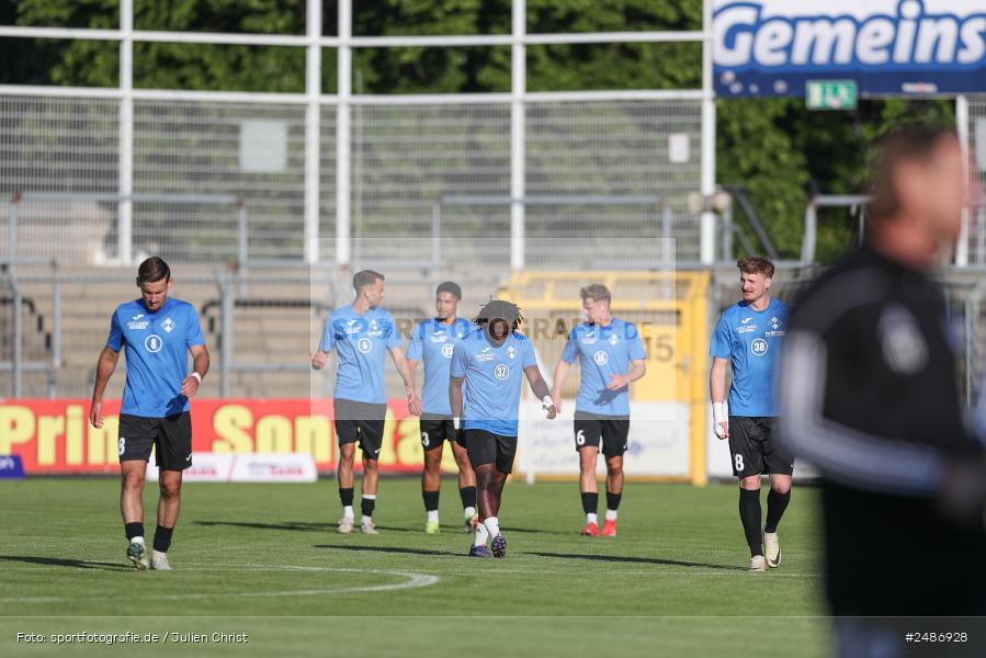 sport, action, Stadion am Schönbusch, SVA, SV Viktoria Aschaffenburg, Regionalliga Bayern, Fussball, FVI, FV Illertissen, BFV, Aschaffenburg, 33. Spieltag, 09.05.2025 - Bild-ID: 2486928