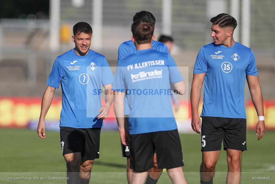 sport, action, Stadion am Schönbusch, SVA, SV Viktoria Aschaffenburg, Regionalliga Bayern, Fussball, FVI, FV Illertissen, BFV, Aschaffenburg, 33. Spieltag, 09.05.2025 - Bild-ID: 2486945
