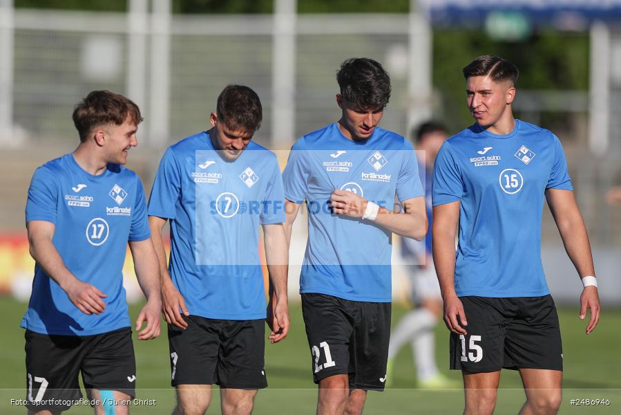 sport, action, Stadion am Schönbusch, SVA, SV Viktoria Aschaffenburg, Regionalliga Bayern, Fussball, FVI, FV Illertissen, BFV, Aschaffenburg, 33. Spieltag, 09.05.2025 - Bild-ID: 2486946