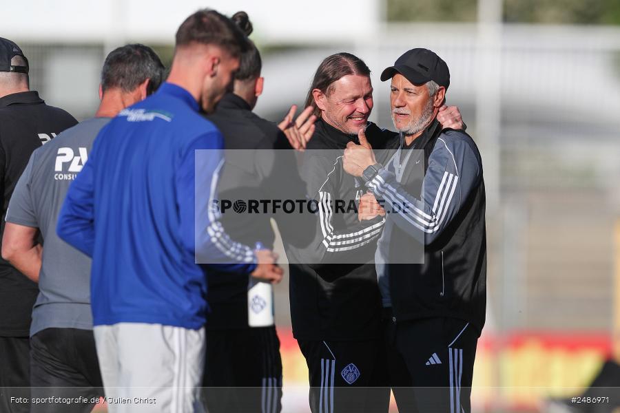 sport, action, Stadion am Schönbusch, SVA, SV Viktoria Aschaffenburg, Regionalliga Bayern, Fussball, FVI, FV Illertissen, BFV, Aschaffenburg, 33. Spieltag, 09.05.2025 - Bild-ID: 2486971