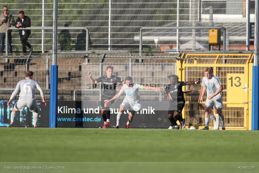 sport, action, Stadion am Schönbusch, SVA, SV Viktoria Aschaffenburg, Regionalliga Bayern, Fussball, FVI, FV Illertissen, BFV, Aschaffenburg, 33. Spieltag, 09.05.2025 - Bild-ID: 2487029