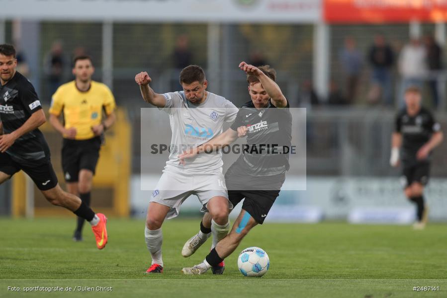 sport, action, Stadion am Schönbusch, SVA, SV Viktoria Aschaffenburg, Regionalliga Bayern, Fussball, FVI, FV Illertissen, BFV, Aschaffenburg, 33. Spieltag, 09.05.2025 - Bild-ID: 2487141