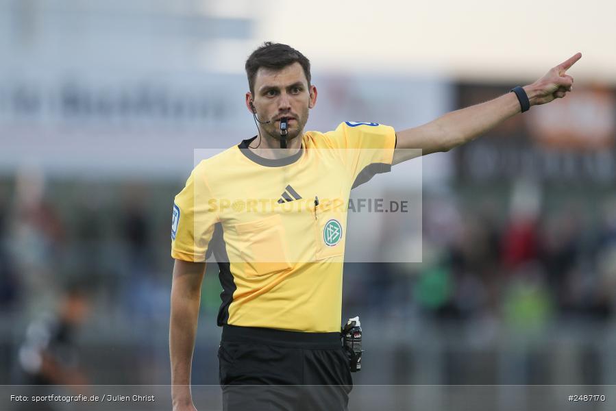 sport, action, Stadion am Schönbusch, SVA, SV Viktoria Aschaffenburg, Regionalliga Bayern, Fussball, FVI, FV Illertissen, BFV, Aschaffenburg, 33. Spieltag, 09.05.2025 - Bild-ID: 2487170