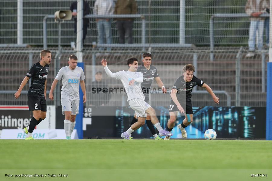 sport, action, Stadion am Schönbusch, SVA, SV Viktoria Aschaffenburg, Regionalliga Bayern, Fussball, FVI, FV Illertissen, BFV, Aschaffenburg, 33. Spieltag, 09.05.2025 - Bild-ID: 2487193 sport, action, Stadion am Schönbusch, SVA, SV Viktoria Aschaffenburg, Regionalliga Bayern, Fussball, FVI, FV Illertissen, BFV, Aschaffenburg, 33. Spieltag, 09.05.2025 - Bild-ID: 2487193