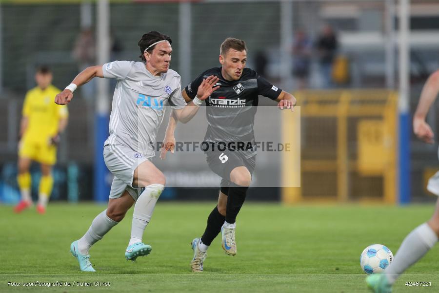 sport, action, Stadion am Schönbusch, SVA, SV Viktoria Aschaffenburg, Regionalliga Bayern, Fussball, FVI, FV Illertissen, BFV, Aschaffenburg, 33. Spieltag, 09.05.2025 - Bild-ID: 2487221
