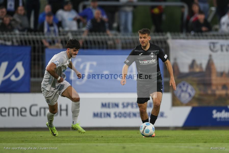 sport, action, Stadion am Schönbusch, SVA, SV Viktoria Aschaffenburg, Regionalliga Bayern, Fussball, FVI, FV Illertissen, BFV, Aschaffenburg, 33. Spieltag, 09.05.2025 - Bild-ID: 2487248