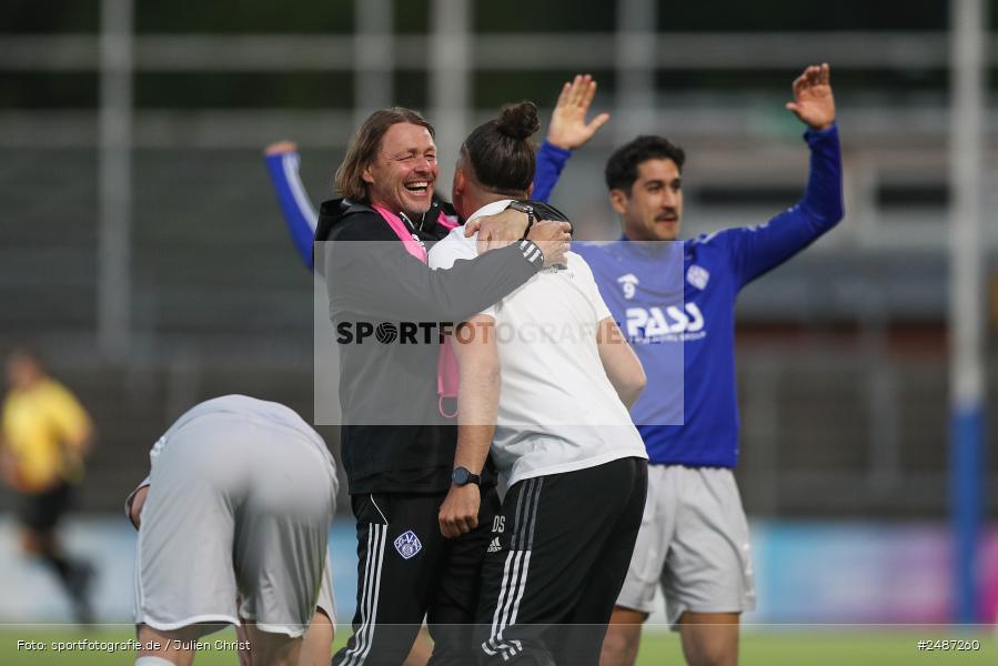 sport, action, Stadion am Schönbusch, SVA, SV Viktoria Aschaffenburg, Regionalliga Bayern, Fussball, FVI, FV Illertissen, BFV, Aschaffenburg, 33. Spieltag, 09.05.2025 - Bild-ID: 2487260
