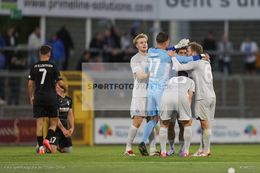 sport, action, Stadion am Schönbusch, SVA, SV Viktoria Aschaffenburg, Regionalliga Bayern, Fussball, FVI, FV Illertissen, BFV, Aschaffenburg, 33. Spieltag, 09.05.2025 - Bild-ID: 2487272
