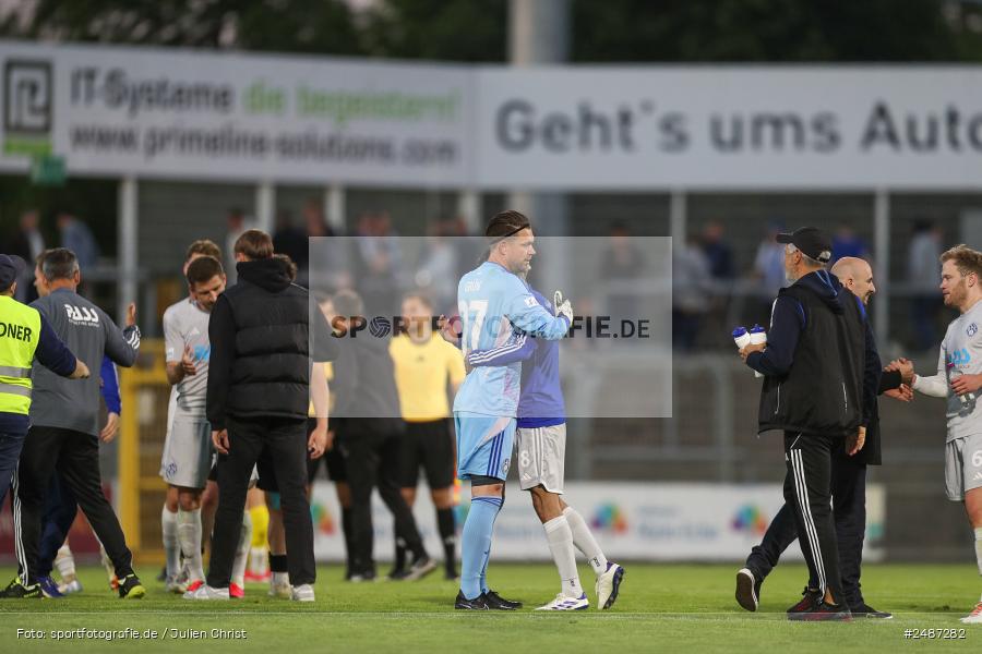 sport, action, Stadion am Schönbusch, SVA, SV Viktoria Aschaffenburg, Regionalliga Bayern, Fussball, FVI, FV Illertissen, BFV, Aschaffenburg, 33. Spieltag, 09.05.2025 - Bild-ID: 2487282 sport, action, Stadion am Schönbusch, SVA, SV Viktoria Aschaffenburg, Regionalliga Bayern, Fussball, FVI, FV Illertissen, BFV, Aschaffenburg, 33. Spieltag, 09.05.2025 - Bild-ID: 2487282