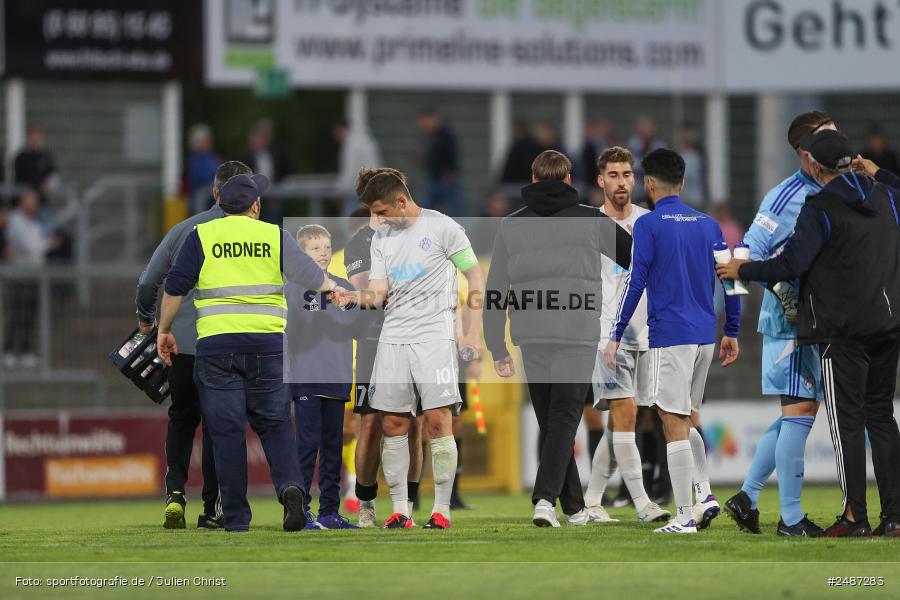sport, action, Stadion am Schönbusch, SVA, SV Viktoria Aschaffenburg, Regionalliga Bayern, Fussball, FVI, FV Illertissen, BFV, Aschaffenburg, 33. Spieltag, 09.05.2025 - Bild-ID: 2487283