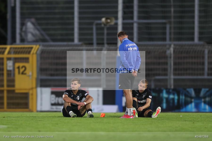 sport, action, Stadion am Schönbusch, SVA, SV Viktoria Aschaffenburg, Regionalliga Bayern, Fussball, FVI, FV Illertissen, BFV, Aschaffenburg, 33. Spieltag, 09.05.2025 - Bild-ID: 2487288