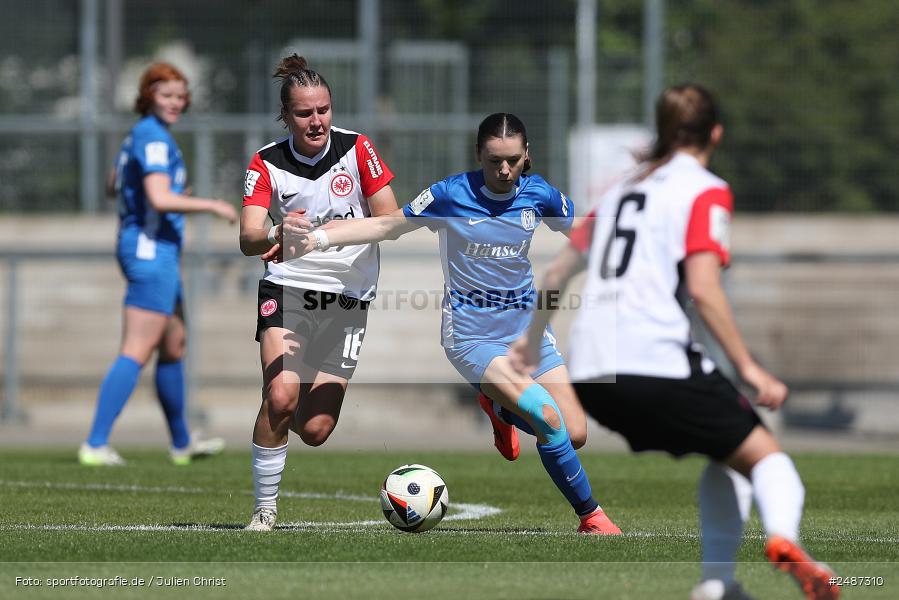 Stadion am Brentanobad, Frankfurt, 11.05.2025, sport, action, DFB, Fussball, 2. Frauen-Bundesliga, 25. Spieltag, SVM, SGE, SV Meppen 1912 e. V., Eintracht Frankfurt II - Bild-ID: 2487310 Stadion am Brentanobad, Frankfurt, 11.05.2025, sport, action, DFB, Fussball, 2. Frauen-Bundesliga, 25. Spieltag, SVM, SGE, SV Meppen 1912 e. V., Eintracht Frankfurt II - Bild-ID: 2487310