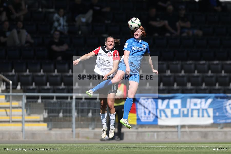 Stadion am Brentanobad, Frankfurt, 11.05.2025, sport, action, DFB, Fussball, 2. Frauen-Bundesliga, 25. Spieltag, SVM, SGE, SV Meppen 1912 e. V., Eintracht Frankfurt II - Bild-ID: 2487313 Stadion am Brentanobad, Frankfurt, 11.05.2025, sport, action, DFB, Fussball, 2. Frauen-Bundesliga, 25. Spieltag, SVM, SGE, SV Meppen 1912 e. V., Eintracht Frankfurt II - Bild-ID: 2487313