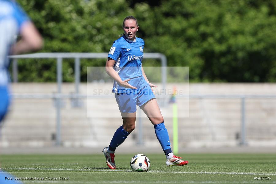 Stadion am Brentanobad, Frankfurt, 11.05.2025, sport, action, DFB, Fussball, 2. Frauen-Bundesliga, 25. Spieltag, SVM, SGE, SV Meppen 1912 e. V., Eintracht Frankfurt II - Bild-ID: 2487324 Stadion am Brentanobad, Frankfurt, 11.05.2025, sport, action, DFB, Fussball, 2. Frauen-Bundesliga, 25. Spieltag, SVM, SGE, SV Meppen 1912 e. V., Eintracht Frankfurt II - Bild-ID: 2487324