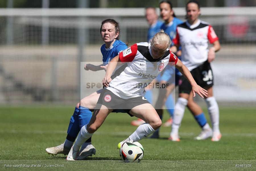 Stadion am Brentanobad, Frankfurt, 11.05.2025, sport, action, DFB, Fussball, 2. Frauen-Bundesliga, 25. Spieltag, SVM, SGE, SV Meppen 1912 e. V., Eintracht Frankfurt II - Bild-ID: 2487328 Stadion am Brentanobad, Frankfurt, 11.05.2025, sport, action, DFB, Fussball, 2. Frauen-Bundesliga, 25. Spieltag, SVM, SGE, SV Meppen 1912 e. V., Eintracht Frankfurt II - Bild-ID: 2487328