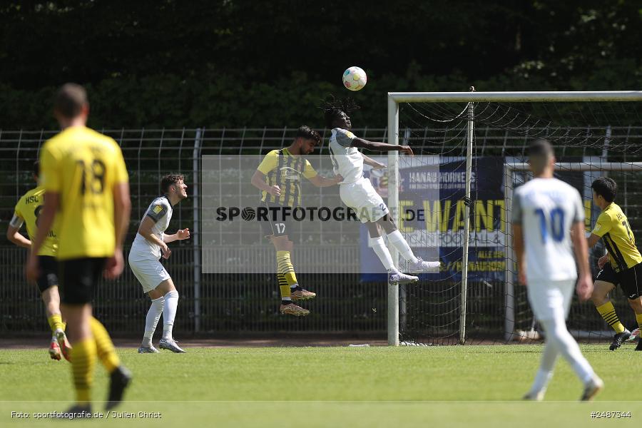 RP Wilhelmsbad, Hanau, 11.05.2025, sport, action, HFV, Fussball, Hessenliga, 35. Spieltag, FCB, SCH, FC Bayern Alzenau, SC 1960 Hanau - Bild-ID: 2487344 RP Wilhelmsbad, Hanau, 11.05.2025, sport, action, HFV, Fussball, Hessenliga, 35. Spieltag, FCB, SCH, FC Bayern Alzenau, SC 1960 Hanau - Bild-ID: 2487344