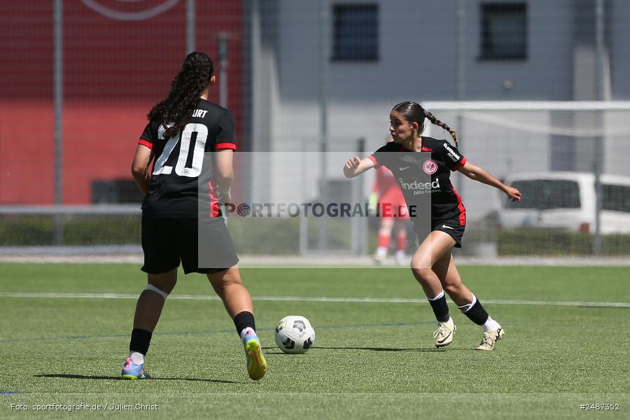KR-F. Riederwald, Frankfurt, 11.05.2025, sport, action, Fussball, Regionalliga Süd, FFC, SGE, 1. FFC Hof, Eintracht Frankfurt U19 - Bild-ID: 2487352 KR-F. Riederwald, Frankfurt, 11.05.2025, sport, action, Fussball, Regionalliga Süd, FFC, SGE, 1. FFC Hof, Eintracht Frankfurt U19 - Bild-ID: 2487352