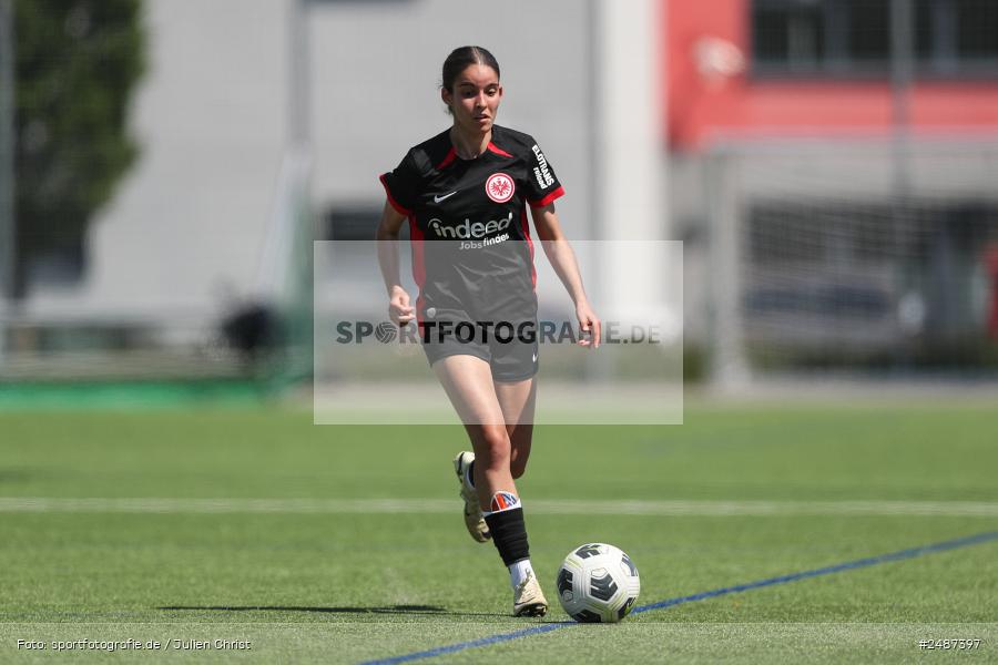 sport, action, SGE, Regionalliga Süd, KR-F. Riederwald, Fussball, Frankfurt, FFC, Eintracht Frankfurt U19, 11.05.2025, 1. FFC Hof - Bild-ID: 2487397 sport, action, SGE, Regionalliga Süd, KR-F. Riederwald, Fussball, Frankfurt, FFC, Eintracht Frankfurt U19, 11.05.2025, 1. FFC Hof - Bild-ID: 2487397