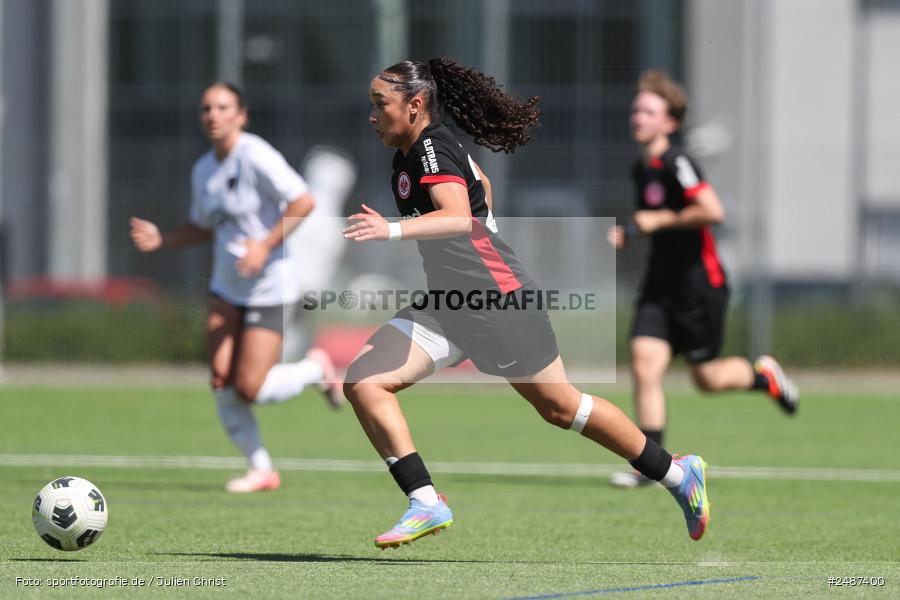 sport, action, SGE, Regionalliga Süd, KR-F. Riederwald, Fussball, Frankfurt, FFC, Eintracht Frankfurt U19, 11.05.2025, 1. FFC Hof - Bild-ID: 2487400