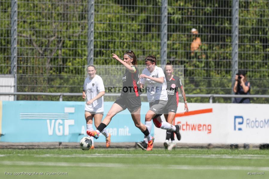 sport, action, SGE, Regionalliga Süd, KR-F. Riederwald, Fussball, Frankfurt, FFC, Eintracht Frankfurt U19, 11.05.2025, 1. FFC Hof - Bild-ID: 2487407 sport, action, SGE, Regionalliga Süd, KR-F. Riederwald, Fussball, Frankfurt, FFC, Eintracht Frankfurt U19, 11.05.2025, 1. FFC Hof - Bild-ID: 2487407