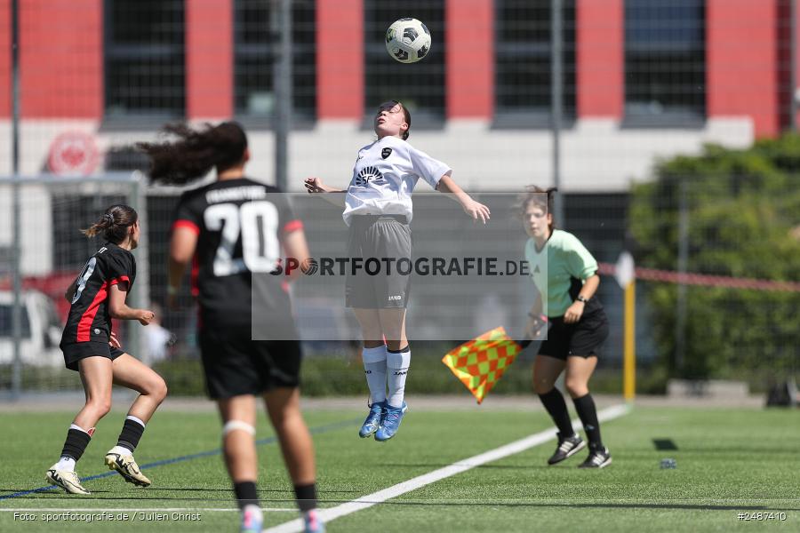 sport, action, SGE, Regionalliga Süd, KR-F. Riederwald, Fussball, Frankfurt, FFC, Eintracht Frankfurt U19, 11.05.2025, 1. FFC Hof - Bild-ID: 2487410 sport, action, SGE, Regionalliga Süd, KR-F. Riederwald, Fussball, Frankfurt, FFC, Eintracht Frankfurt U19, 11.05.2025, 1. FFC Hof - Bild-ID: 2487410