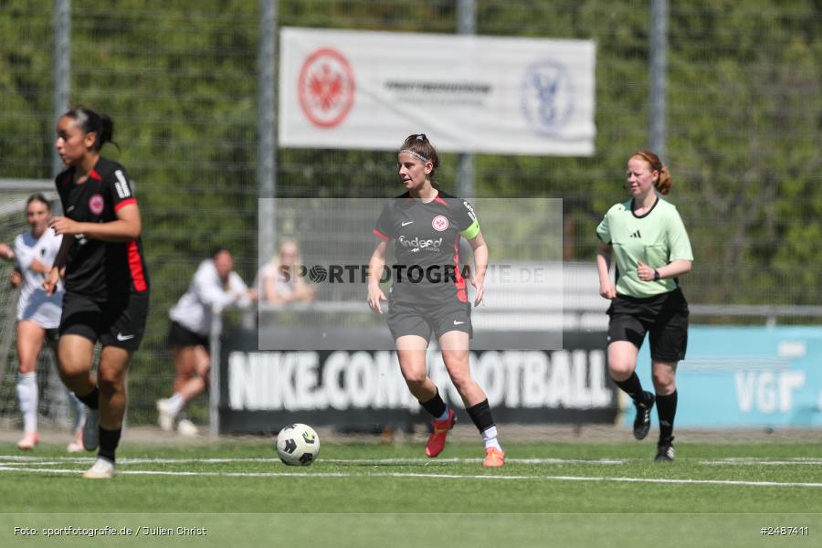 sport, action, SGE, Regionalliga Süd, KR-F. Riederwald, Fussball, Frankfurt, FFC, Eintracht Frankfurt U19, 11.05.2025, 1. FFC Hof - Bild-ID: 2487411 sport, action, SGE, Regionalliga Süd, KR-F. Riederwald, Fussball, Frankfurt, FFC, Eintracht Frankfurt U19, 11.05.2025, 1. FFC Hof - Bild-ID: 2487411
