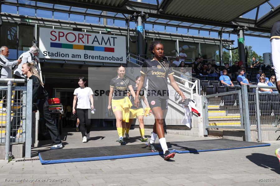 sport, action, Stadion am Brentanobad, SVM, SV Meppen 1912 e. V., SGE, Fussball, Frankfurt, Eintracht Frankfurt II, DFB, 25. Spieltag, 2. Frauen-Bundesliga, 11.05.2025 - Bild-ID: 2487431 sport, action, Stadion am Brentanobad, SVM, SV Meppen 1912 e. V., SGE, Fussball, Frankfurt, Eintracht Frankfurt II, DFB, 25. Spieltag, 2. Frauen-Bundesliga, 11.05.2025 - Bild-ID: 2487431