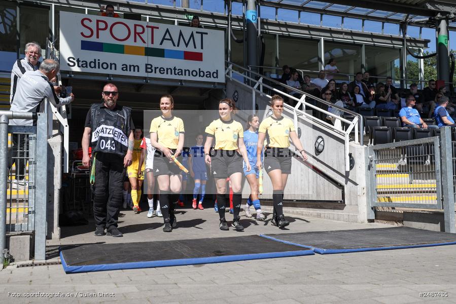 sport, action, Stadion am Brentanobad, SVM, SV Meppen 1912 e. V., SGE, Fussball, Frankfurt, Eintracht Frankfurt II, DFB, 25. Spieltag, 2. Frauen-Bundesliga, 11.05.2025 - Bild-ID: 2487435