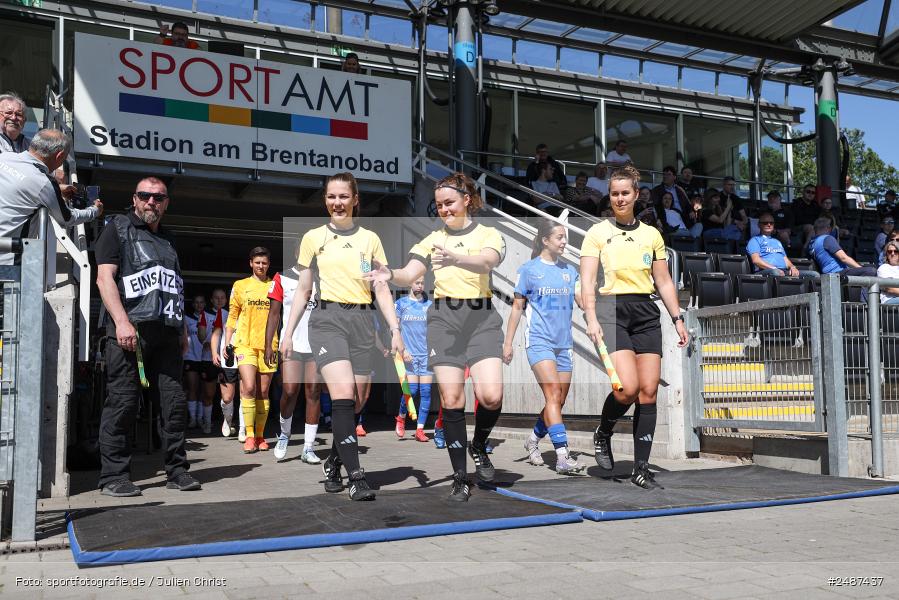 sport, action, Stadion am Brentanobad, SVM, SV Meppen 1912 e. V., SGE, Fussball, Frankfurt, Eintracht Frankfurt II, DFB, 25. Spieltag, 2. Frauen-Bundesliga, 11.05.2025 - Bild-ID: 2487437 sport, action, Stadion am Brentanobad, SVM, SV Meppen 1912 e. V., SGE, Fussball, Frankfurt, Eintracht Frankfurt II, DFB, 25. Spieltag, 2. Frauen-Bundesliga, 11.05.2025 - Bild-ID: 2487437