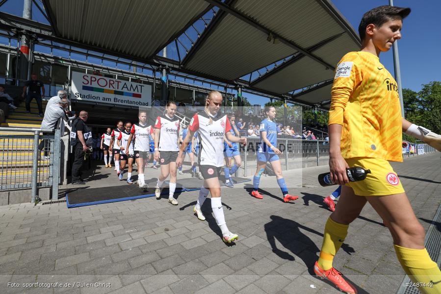 sport, action, Stadion am Brentanobad, SVM, SV Meppen 1912 e. V., SGE, Fussball, Frankfurt, Eintracht Frankfurt II, DFB, 25. Spieltag, 2. Frauen-Bundesliga, 11.05.2025 - Bild-ID: 2487442 sport, action, Stadion am Brentanobad, SVM, SV Meppen 1912 e. V., SGE, Fussball, Frankfurt, Eintracht Frankfurt II, DFB, 25. Spieltag, 2. Frauen-Bundesliga, 11.05.2025 - Bild-ID: 2487442
